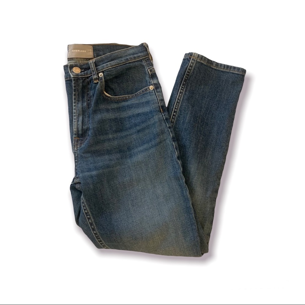 EVERLANE High Waist Straight Jeans Sz 26 Regular